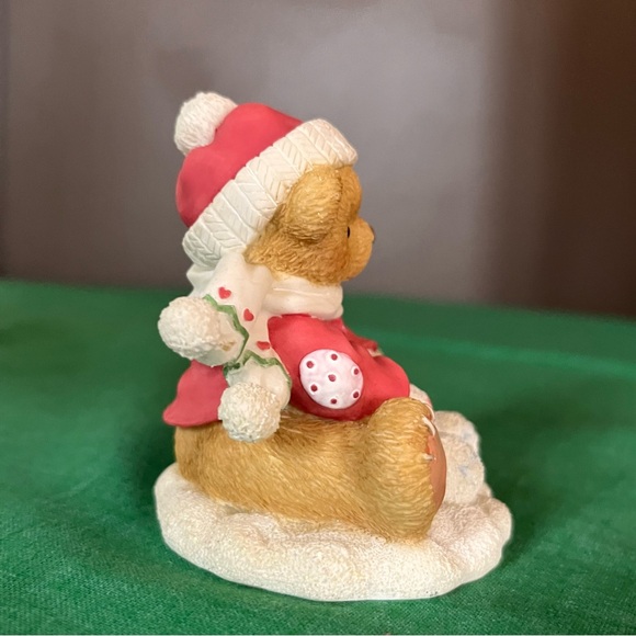 Cherished Teddies “Ted” Snow Fun When You Are Around 1997 vintage ceramic bear - Picture 6 of 11